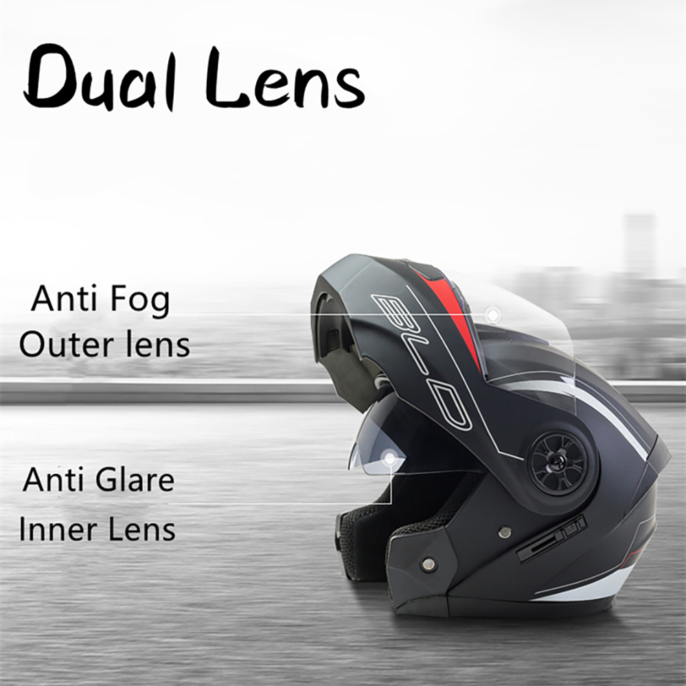 Cascos De motocicleta Bluetoot - Full Face Motorcycle Helmet With Bluetooth reseña y precio