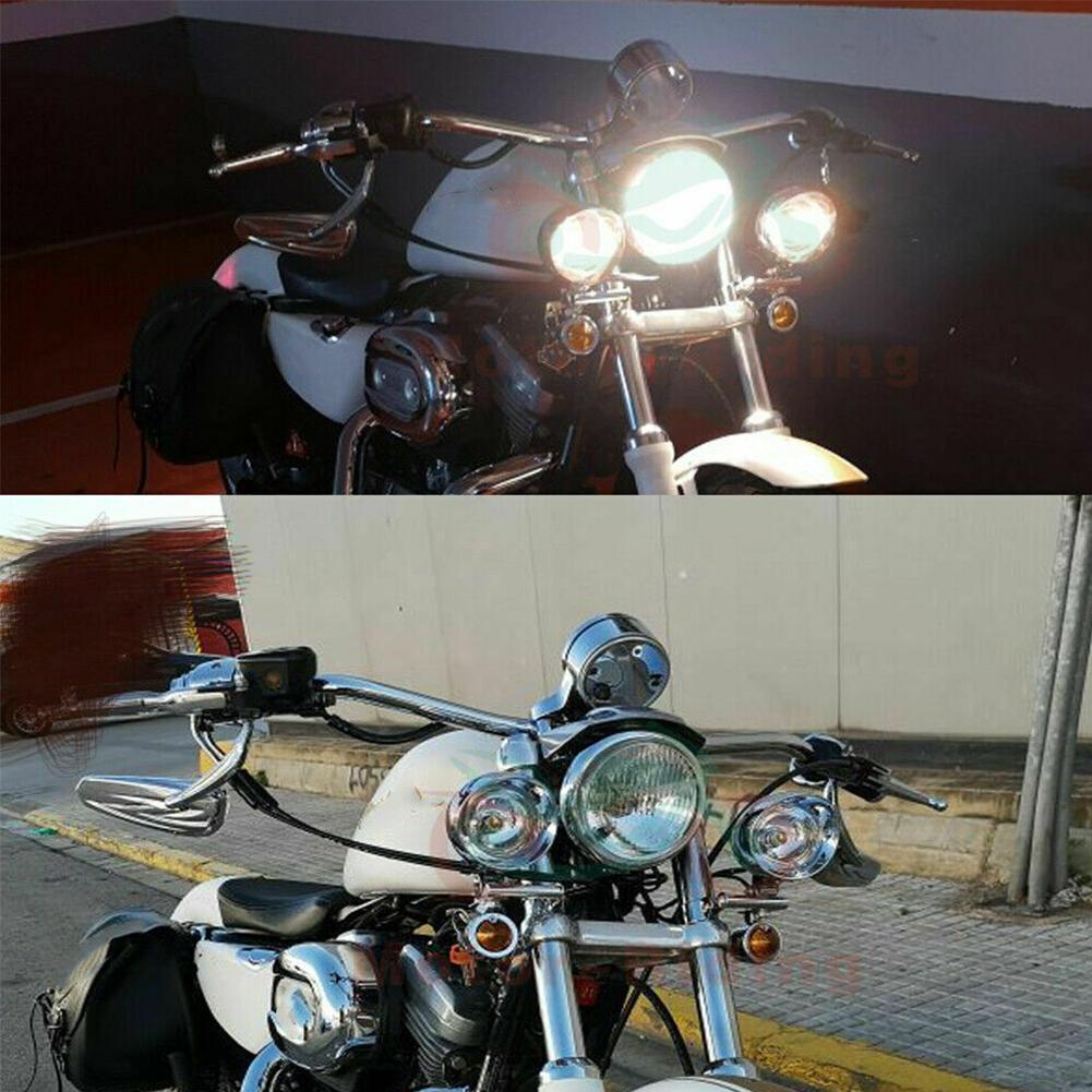Luces antiniebla universales c - Universal Motorcycle Led Headlight Projector reseña y precio