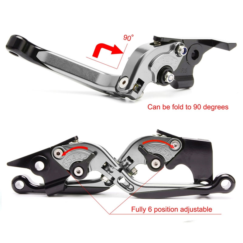 Palancas de Embrague y Freno p - Cnc Aluminum Adjustable Brake Clutch Levers reseña y precio