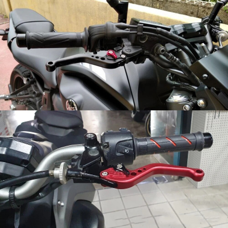 Palanca corta de freno y embra - Cnc Aluminum Adjustable Brake Clutch Levers reseña y precio