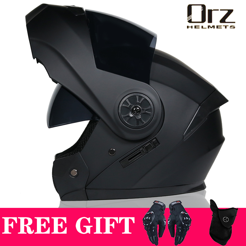 Lo último en casco de motocicl - Dual Visor Motorcycle Racing Helmet reseña y precio