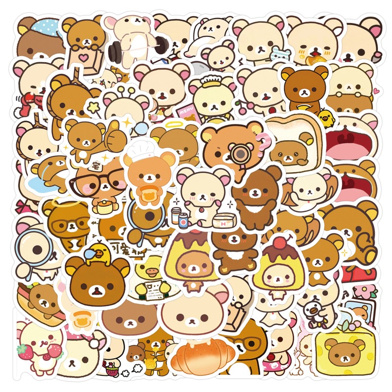 Pegatinas Bandai Rilakkuma Kii - Atv Parts reseña y precio