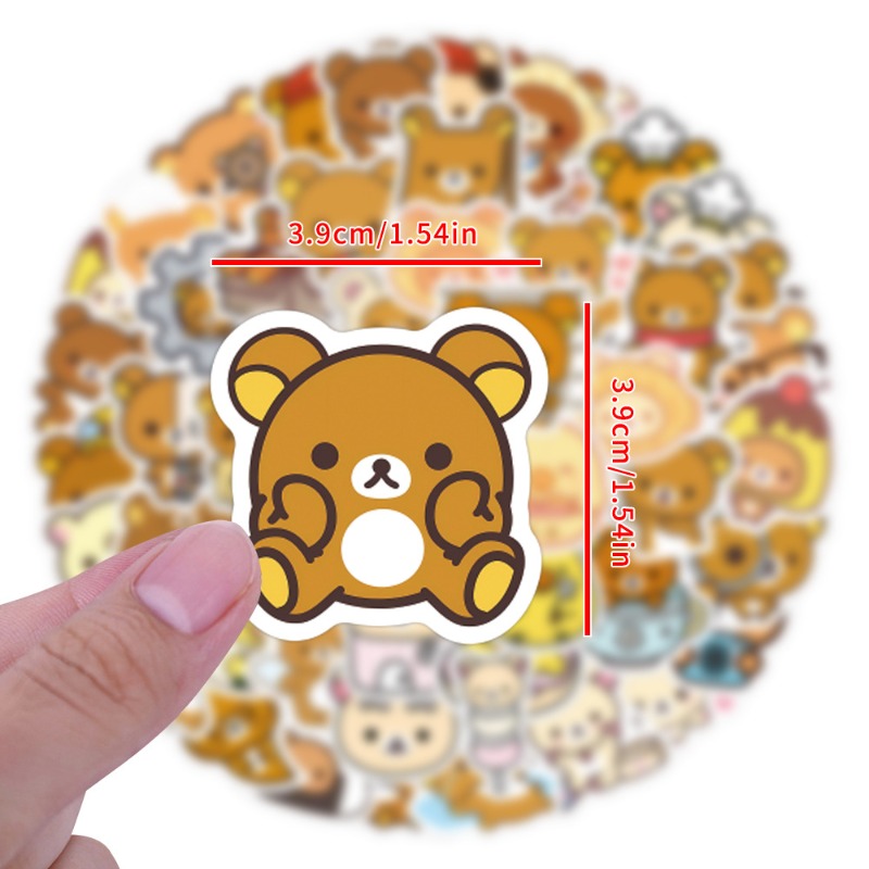 Pegatinas Bandai Rilakkuma Kii - Atv Parts reseña y precio