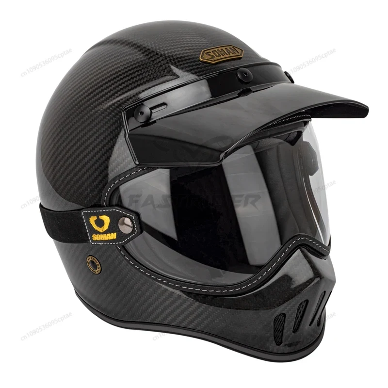 Gafas de Motocicleta Vintage S - Vintage Open Face Retro Helmet reseña y precio