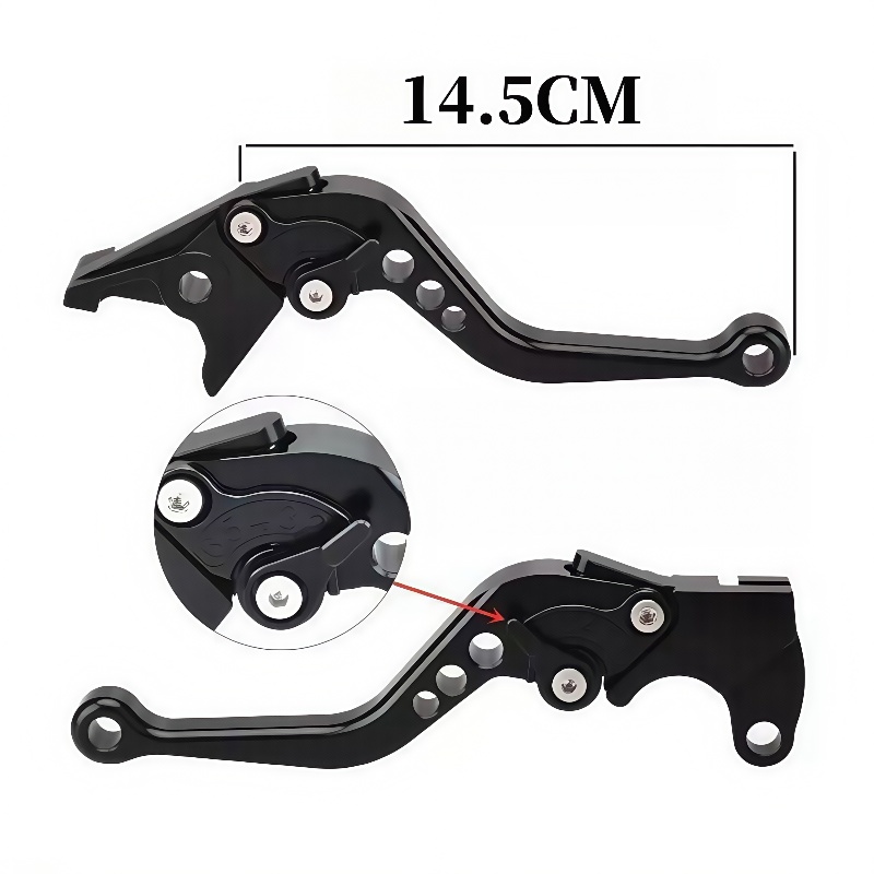 Palanca de freno ajustable par - Cnc Aluminum Adjustable Brake Clutch Levers reseña y precio