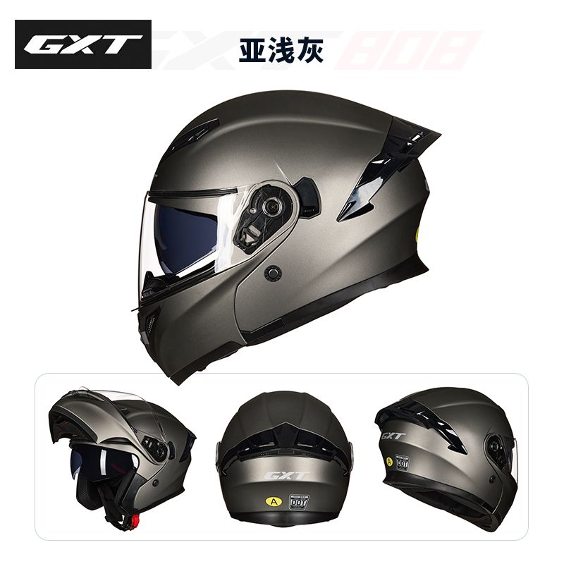 Cascos integrales aprobados po - Full Face Motorcycle Helmet With Bluetooth reseña y precio