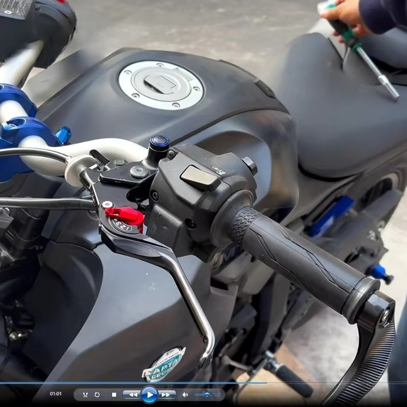 Novedad para Yamaha MT07 2025  - Cnc Aluminum Adjustable Brake Clutch Levers reseña y precio