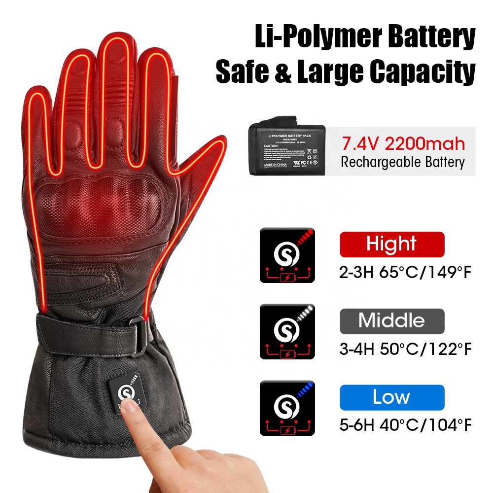 Guantes de Carreras Eléctricos - Riding Gear reseña y precio